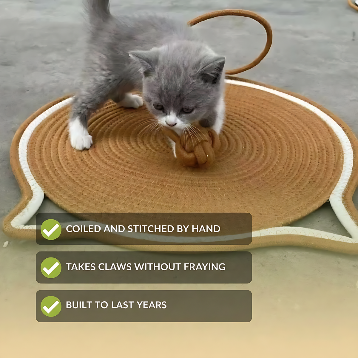 Instinct Mat | The Scratching Mat Her Biology Actually Recognizes